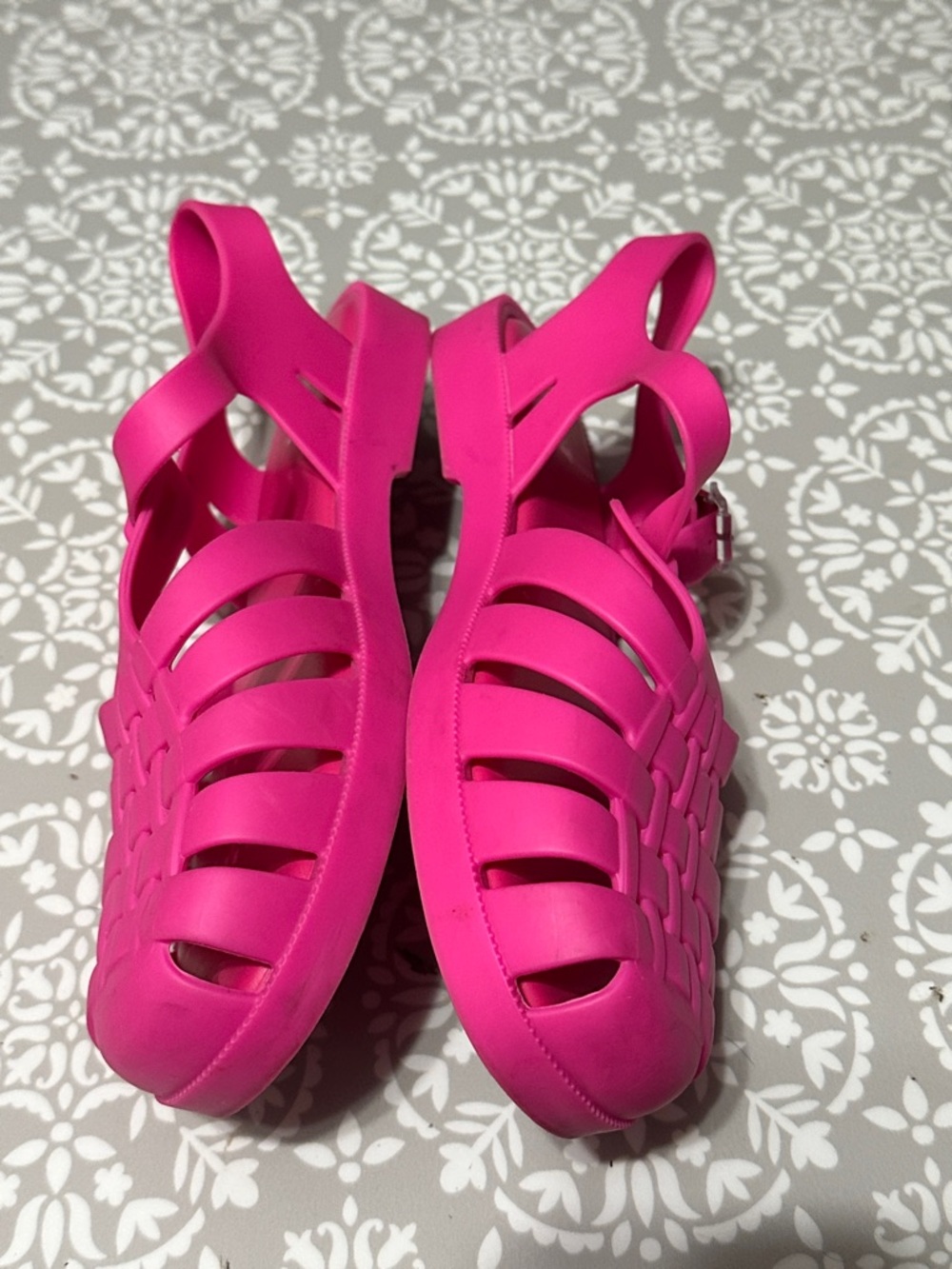 Melissa Pink Jelly Fisherman Sandals - Picture 2 of 5